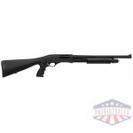 RETAY USA GPS TACTICAL PUMP - 12GA 18" PISTOL GRIP BLACK SYN