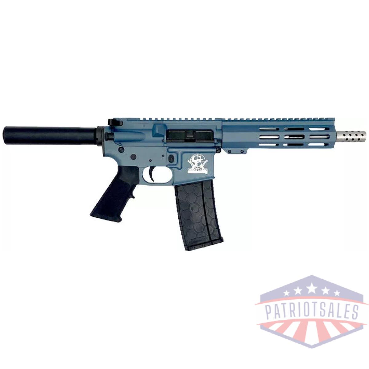 Glfa ar15 pistol 223 wylde - 7. 5" stainless bbl blue - image 2