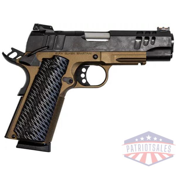 GLFA 1911 PISTOL 45ACP 4.25" - FS BLACK SLIDE BRONZE FRAME