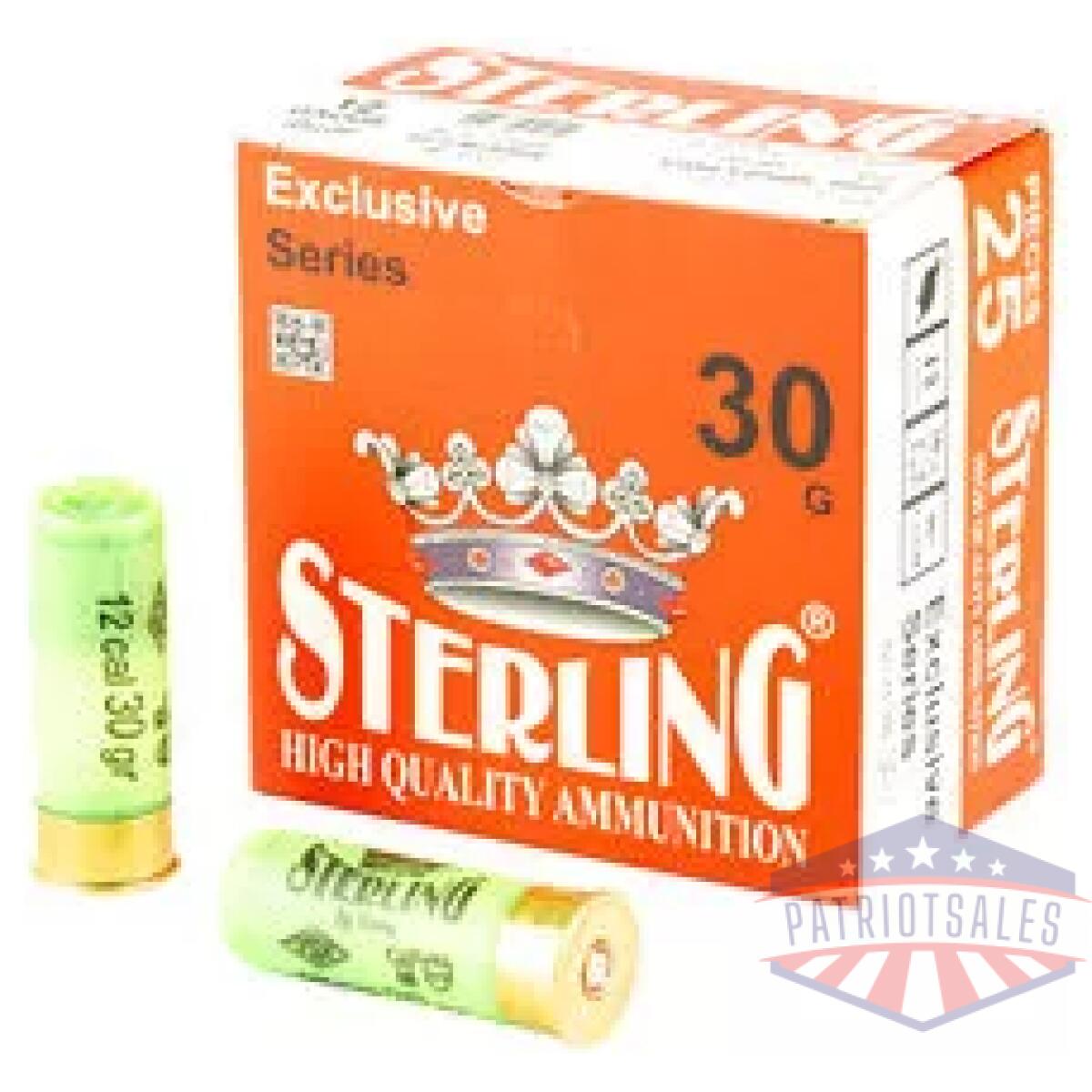 Sterling exclsv 12ga 2. 75" #6 25/250 - image 1