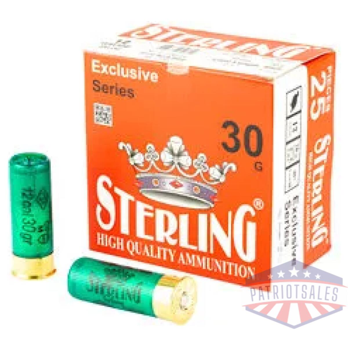 Sterling exclsv 12ga 2. 75" #9 25/250 - image 1