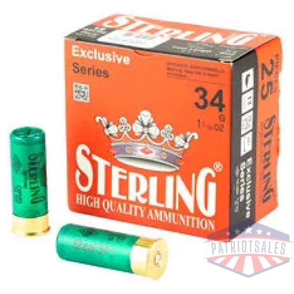 STERLING EXCLSV 12GA 2.75" #7 25/250