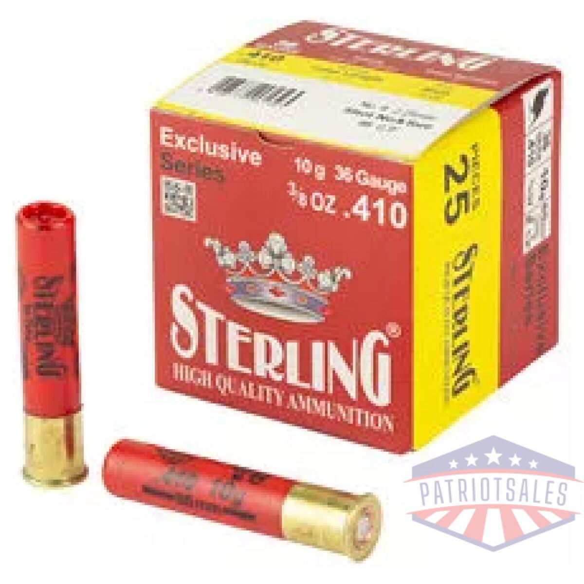 Sterling exclusive 410 2. 5 #8 25/500 - image 1