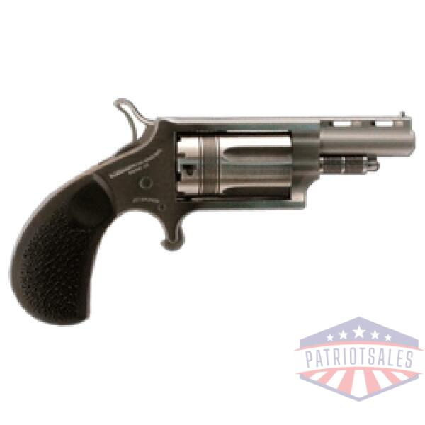 NAA "WASP" MINI-REVOLVER COMBO - 1-5/8" 22LR/22WMR S/S RUBBER