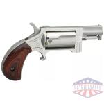 NAA SIDEWINDER 22WMR 1.5" - SWINGOUT CYLINDER S/S MAT WOOD