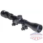 HATSAN OPTIMA 3-9X32 AIRGUN - SCOPE W/RINGS & CAPS