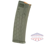 hexmag magazine ar-15 5.56x45 - 10rd od green polymer series 2