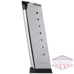 IVER JOHNSON MAGAZINE 1911 - 45ACP 8RD NICKEL FITS GOVT