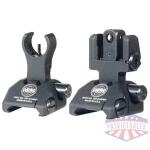 LWRC SKIRMISH FRONT/REAR SIGHT BLK