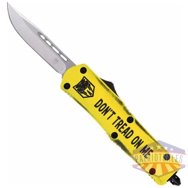COBRATEC MEDIUM FS3 OTF DON'T - TREAD ON ME 3" DROP POINT