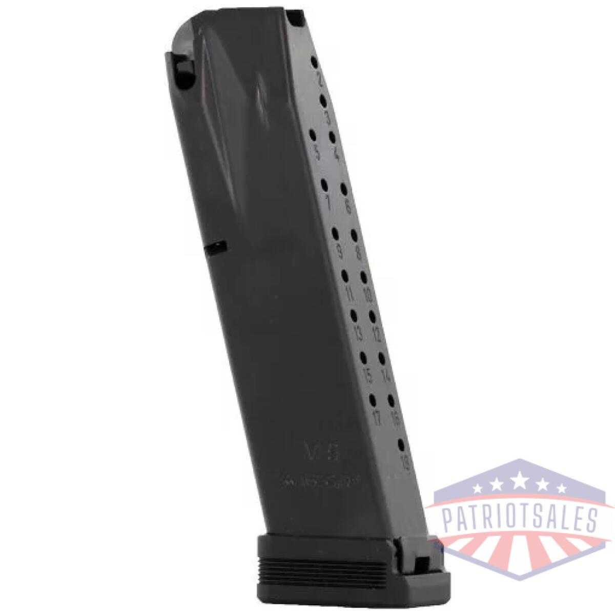 Mec-gar magazine beretta 92fs - competition 9mm 20rd afc-black - image 2