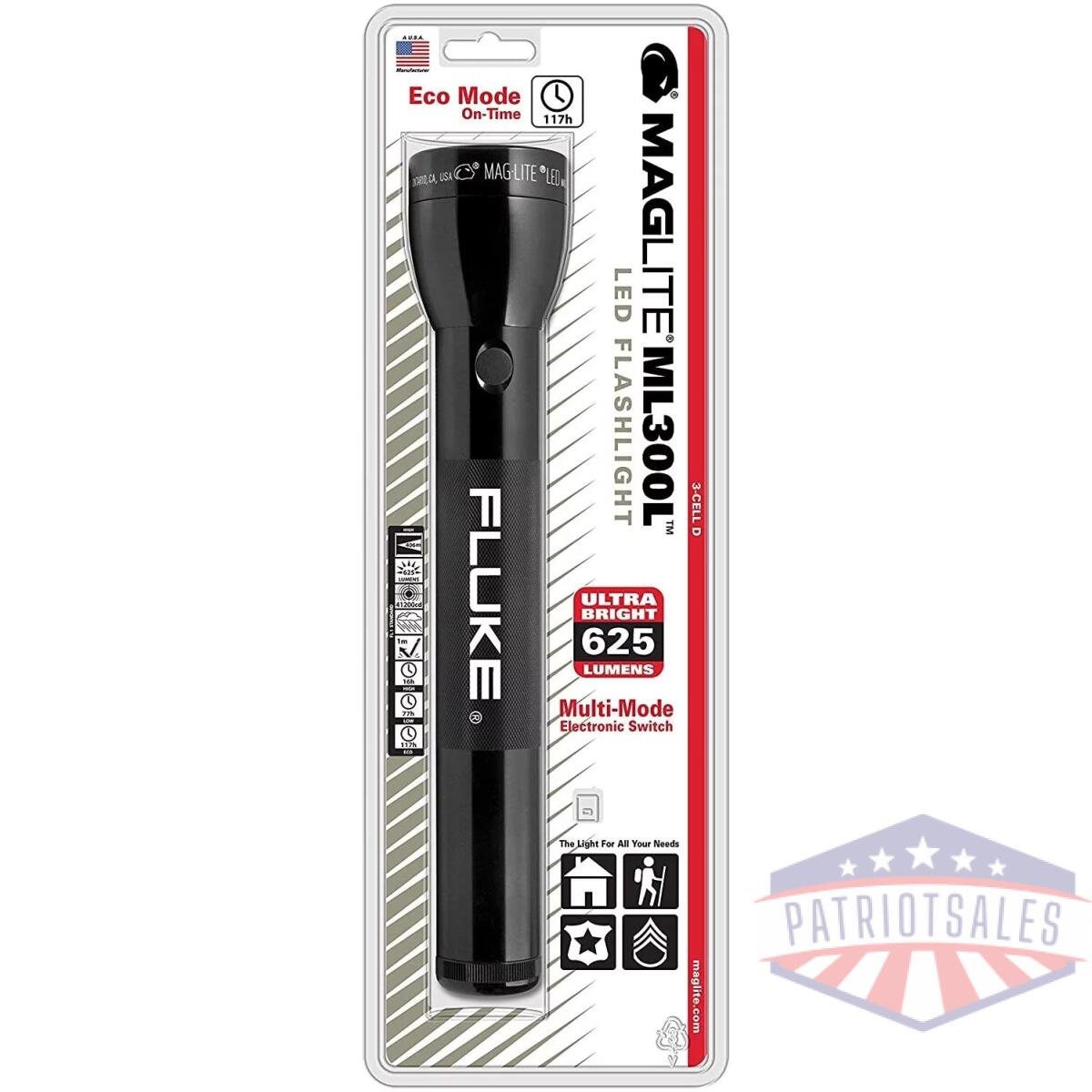 Ml300l 3 d-cell led flashlight - image 1