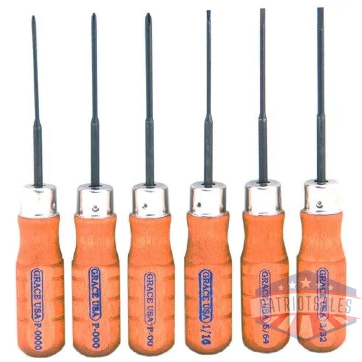 Grace usa screwdriver set - micro set of 6 - image 1