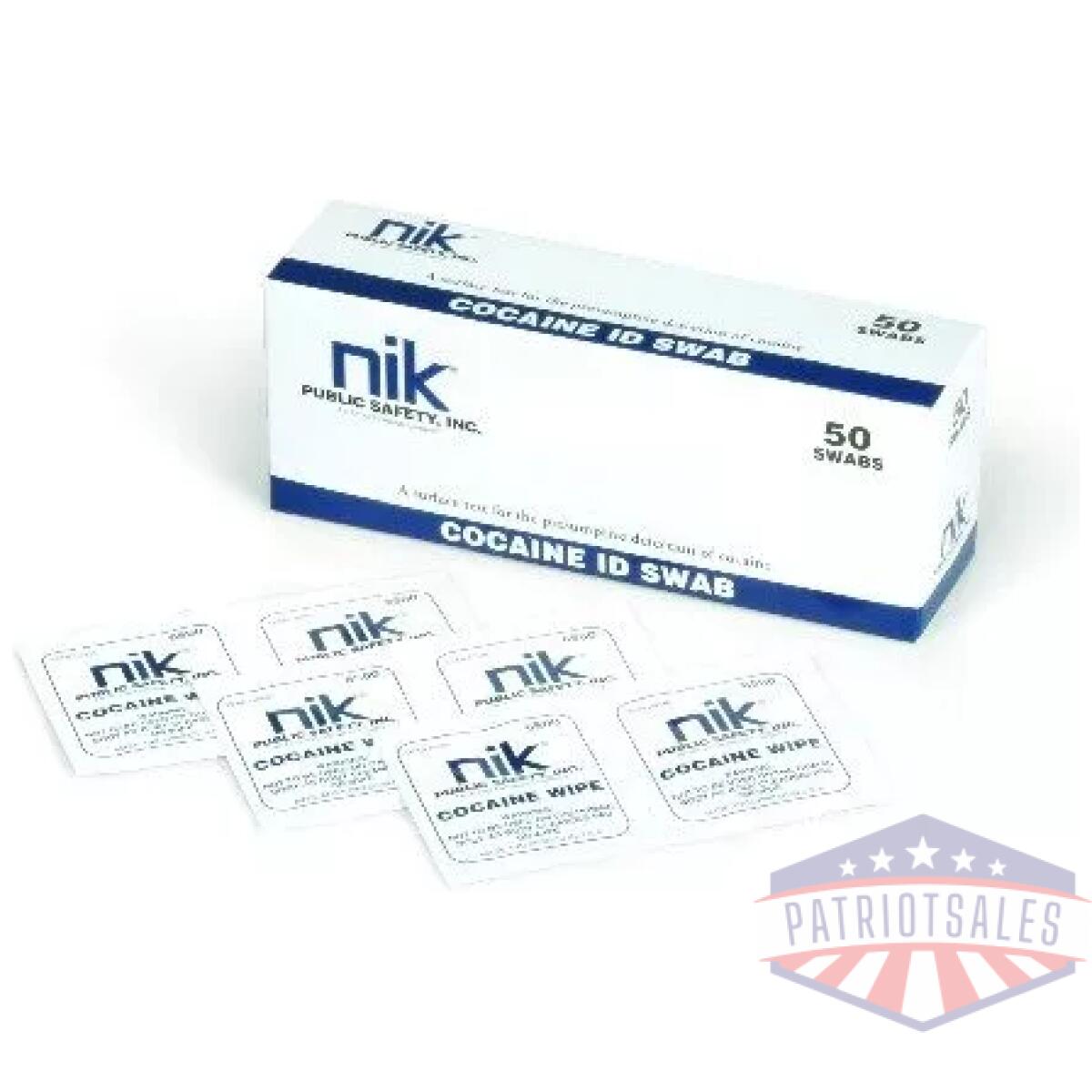 Nik cocaine id swabs - image 1