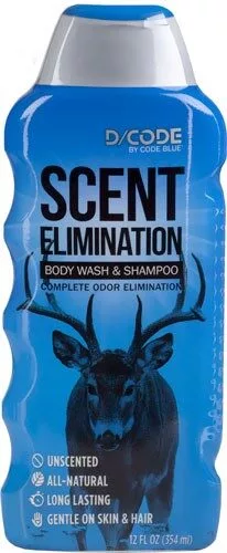 D-CODE BODY WASH & SHAMPOO - 12FL OUNCES BOTTLE