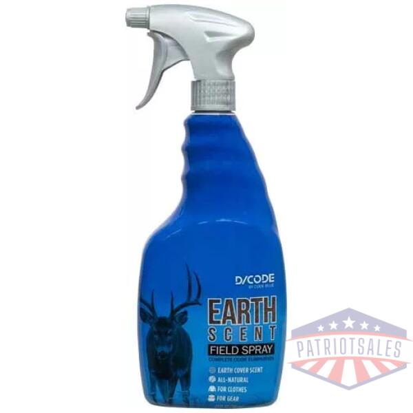 D-CODE SCENT ELIMINATION 24FL - OUNCES EARTH SPRAY BOTTLE