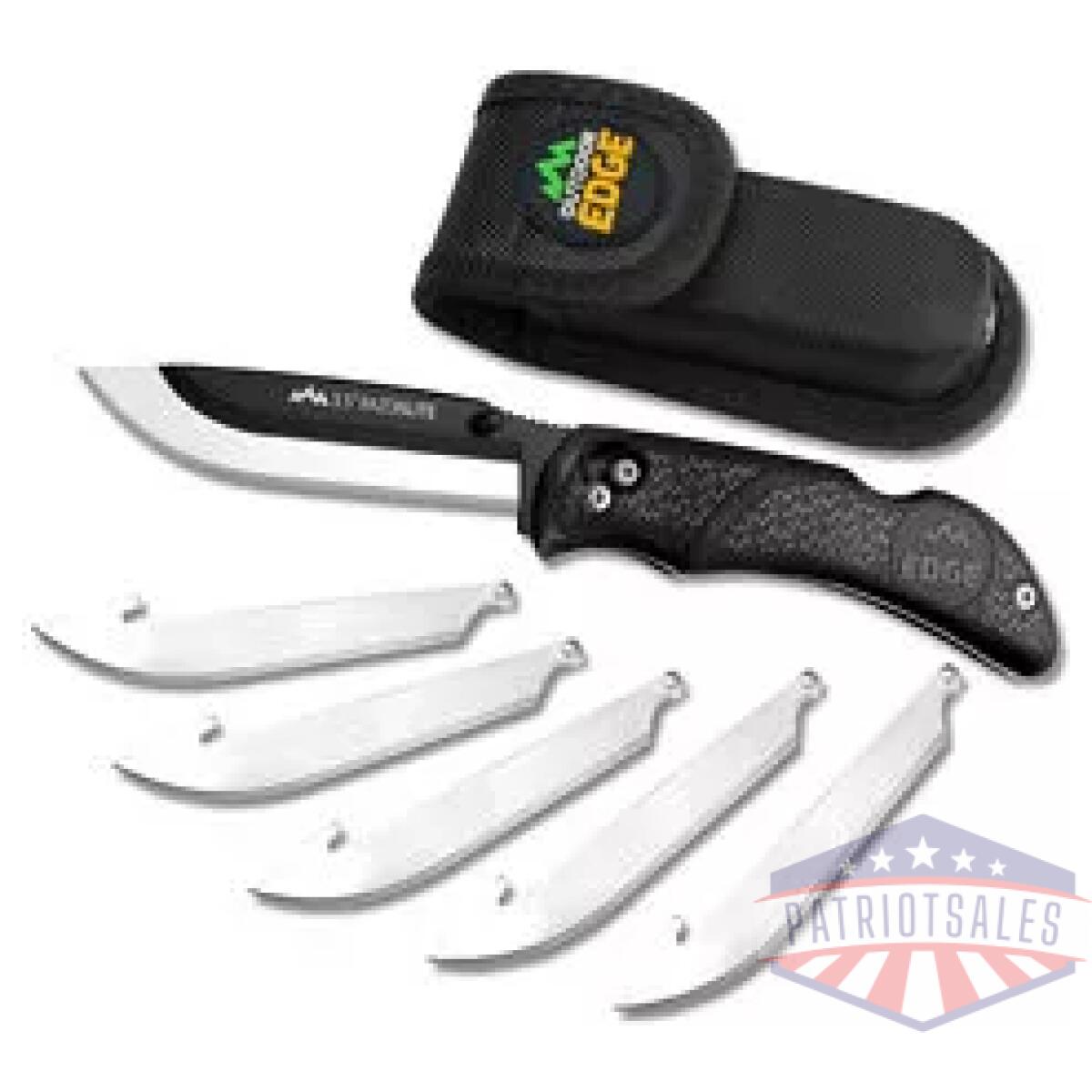 Od edge razor lite 3. 5" 6 blds blk - image 1