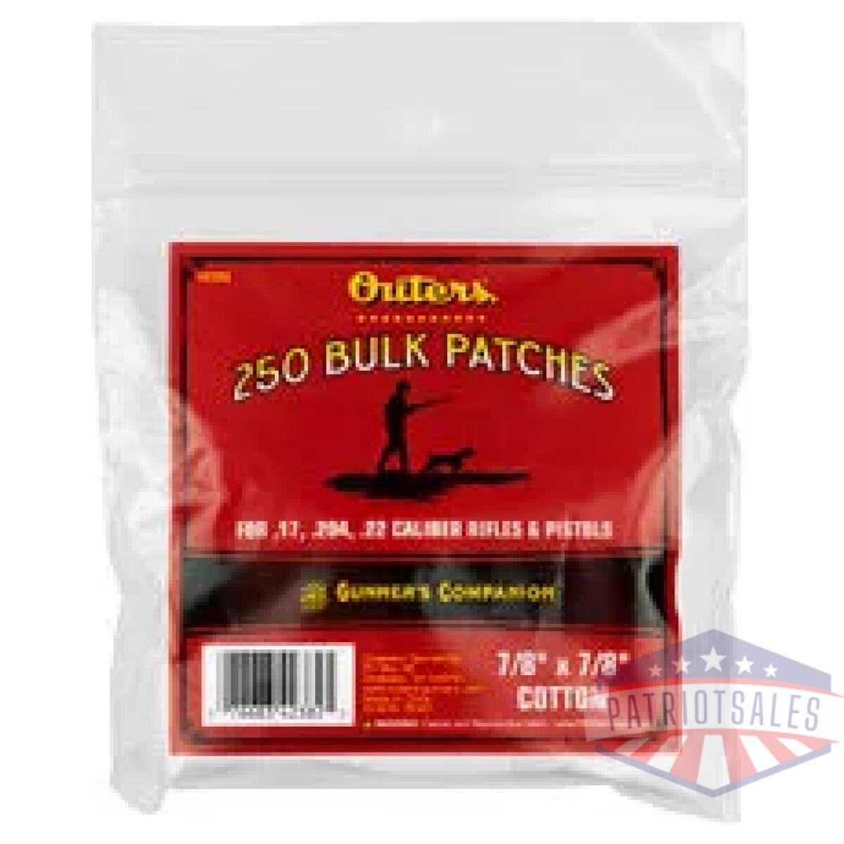 Outers patches 17-22 cal 250ct - image 1