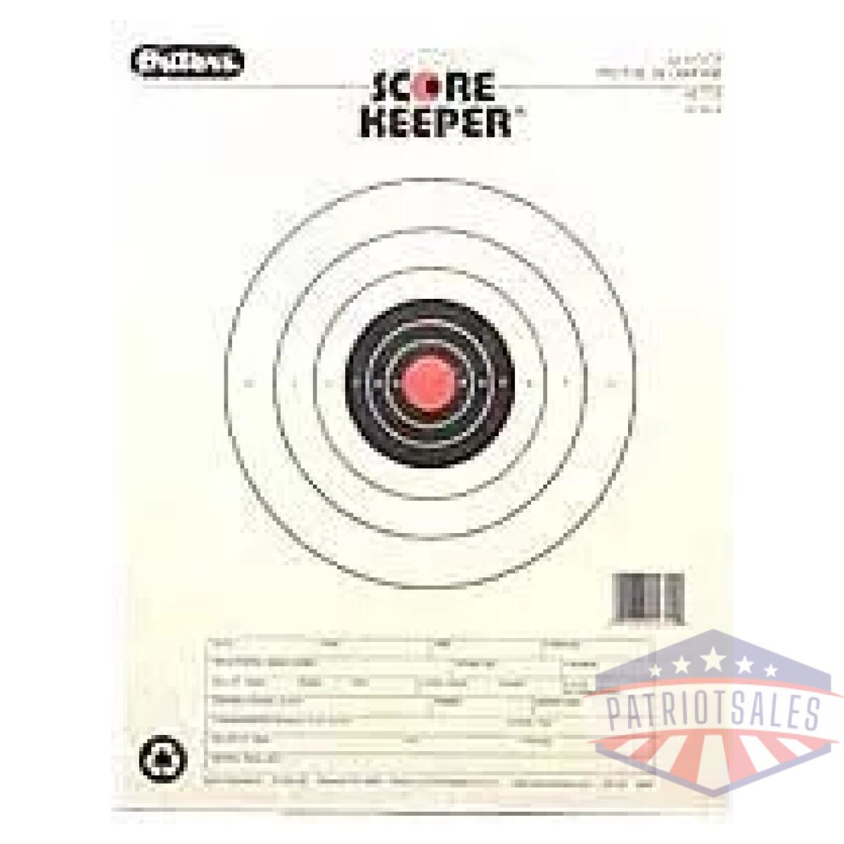 Champion 50ft pstl slowfire trgt 12p - image 1