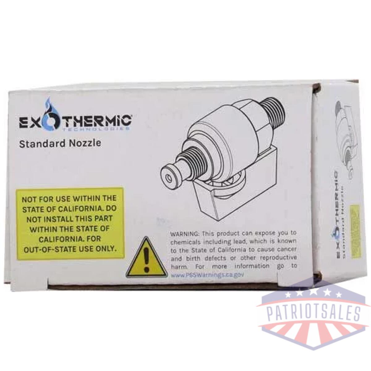 Exothermic technologies - standard range nozzle - image 2