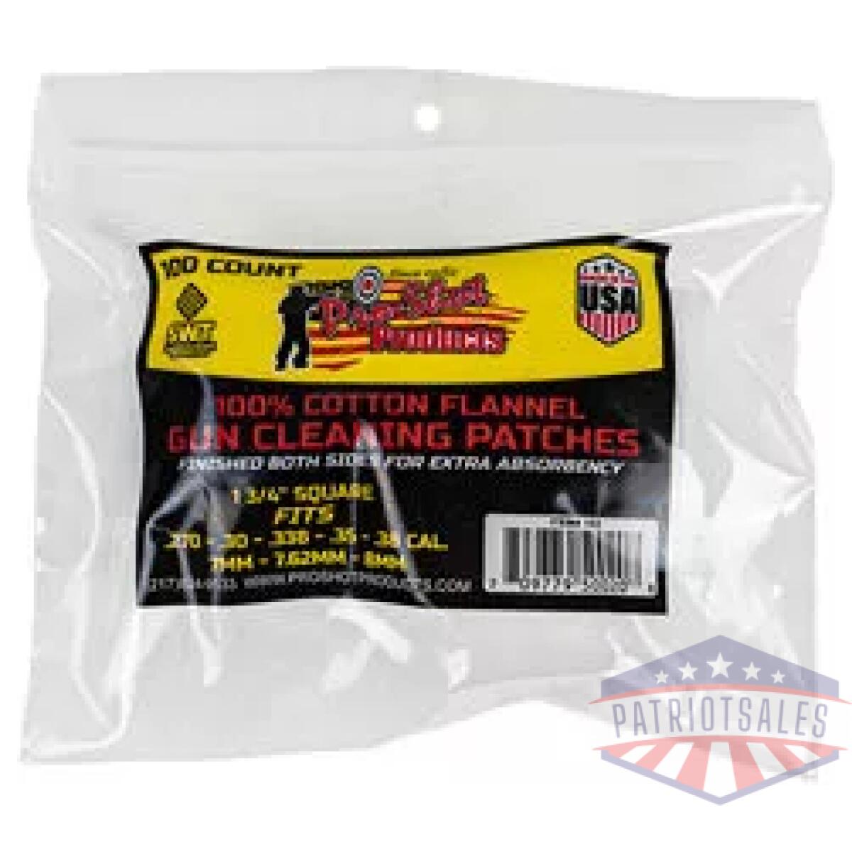 Pro-shot patch. 270-. 38cal 100ct - image 1