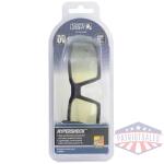 HOWARD LEIGHT HYPERSHOCK - GLASSES BLACK FRAME/AMBER LENS - Image 2