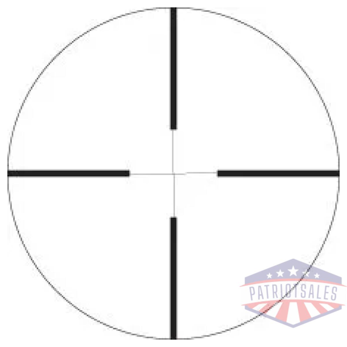 Gpo scope passion 3x 4-12x42 - plex 1" w/custom turret rings - image 2