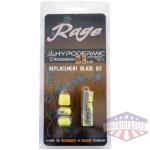 RAGE REPLACEMENT BLADES - HYPODERMIC XBOW NO-COLLAR