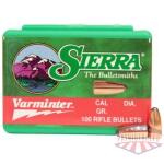 SIERRA BULLETS .22CAL .224 - 40GR SP 100CT