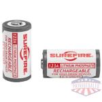 SUREFIRE LFP 123A RECHARGE BATT 2PK