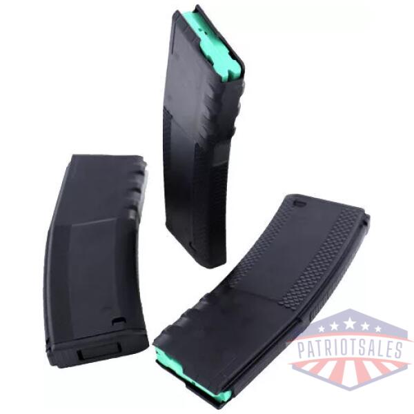 TROY MAGAZINE AR-15 5.56X45 - 30RD BLACK POLYMER 3-PACK