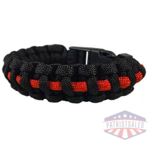 Paracord Survival Bracelet, Thin Red Line