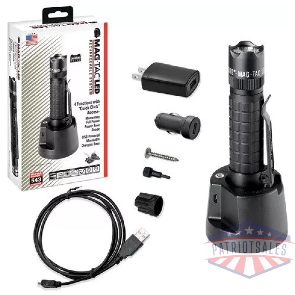 Mag-tac rechargeable flashlight system - image 1