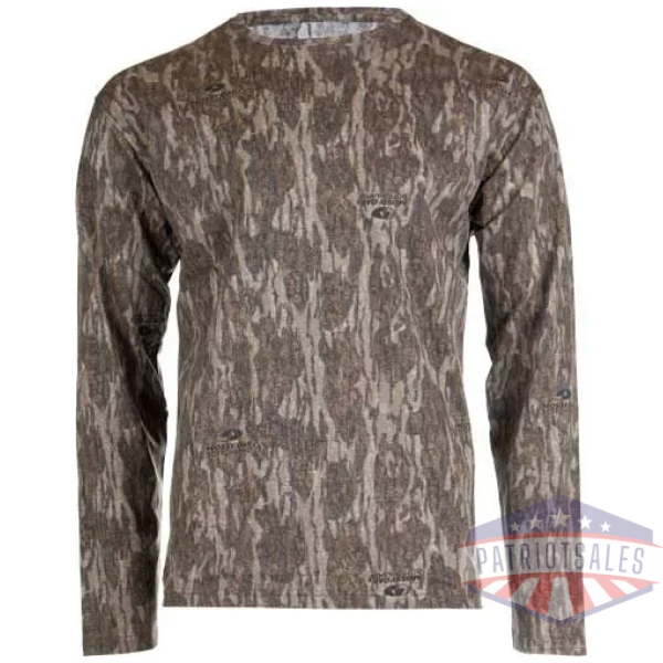 habit bear cave long sleeve - tee mo bottomland medium