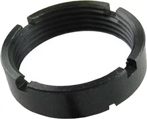 JE MIL-SPEC CASTLE NUT - FOR AR-15 STEEL BLACK