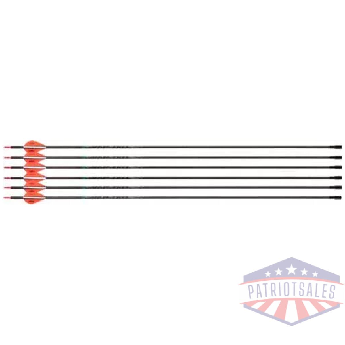 Victory archery vap tko gamer - 400 arrow fletched 6pk - image 1