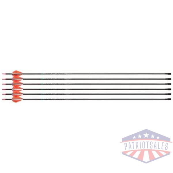 VICTORY ARCHERY VAP TKO GAMER - 400 ARROW FLETCHED 6PK