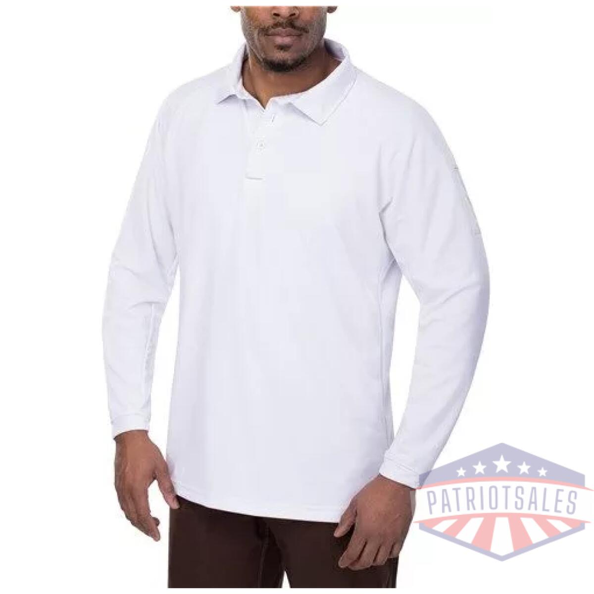 Vertx coldblack men's long sleeve polo - image 1