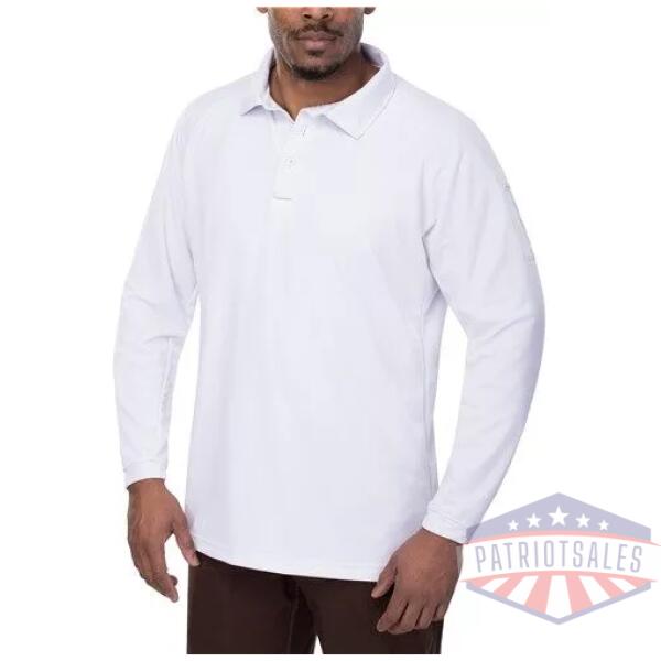 Vertx Coldblack Men's Long Sleeve Polo