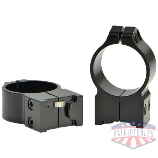 WARNE RINGS 30MM RUGER HIGH - NO.1/MINI14/BLACKHAWK MATTE