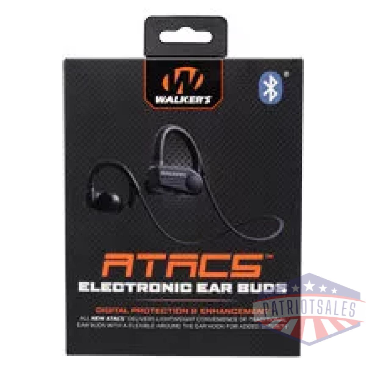 Walker's atacs elctrnc ear buds bd - image 1