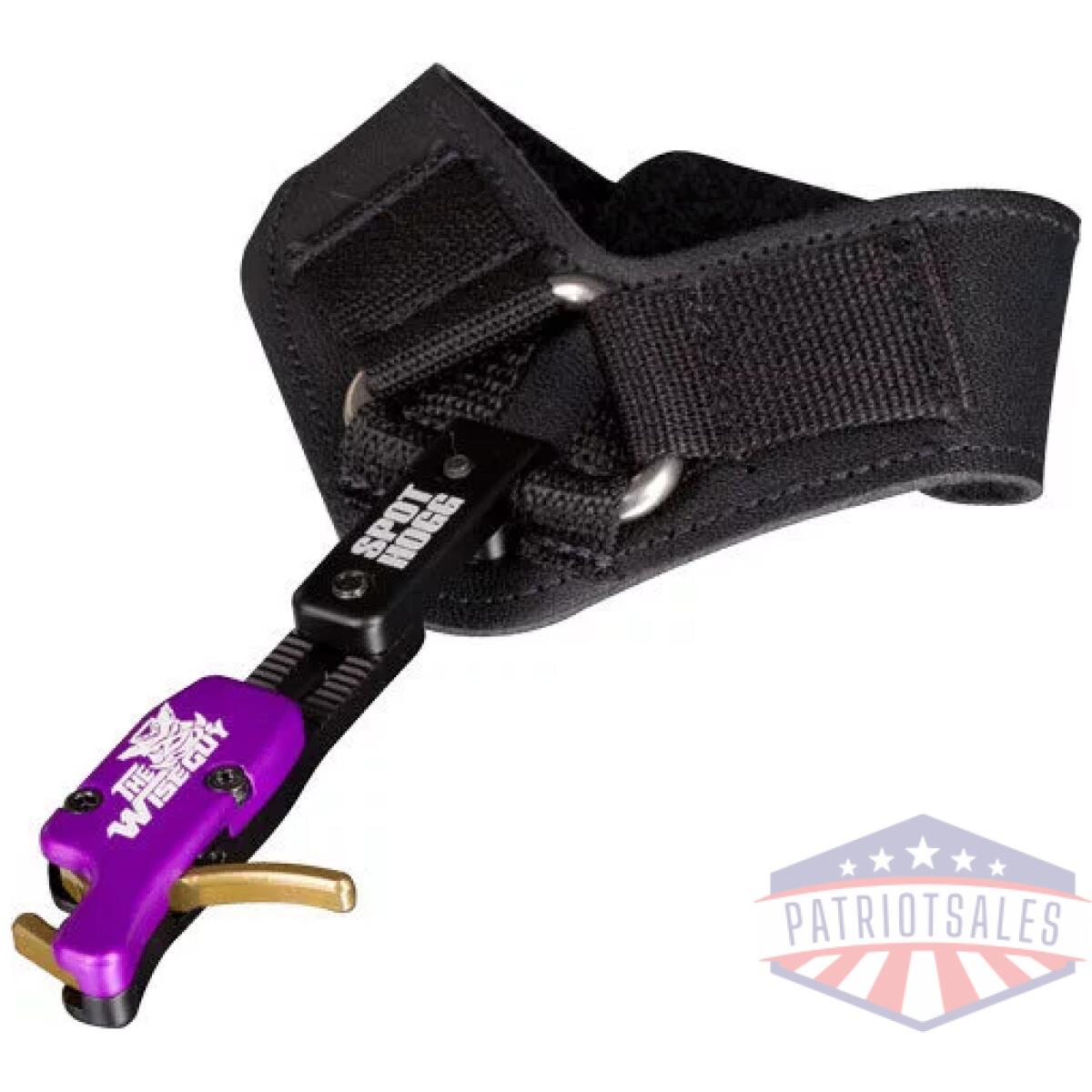 Spot hogg release wise guy - rigid buckle strap black - image 1