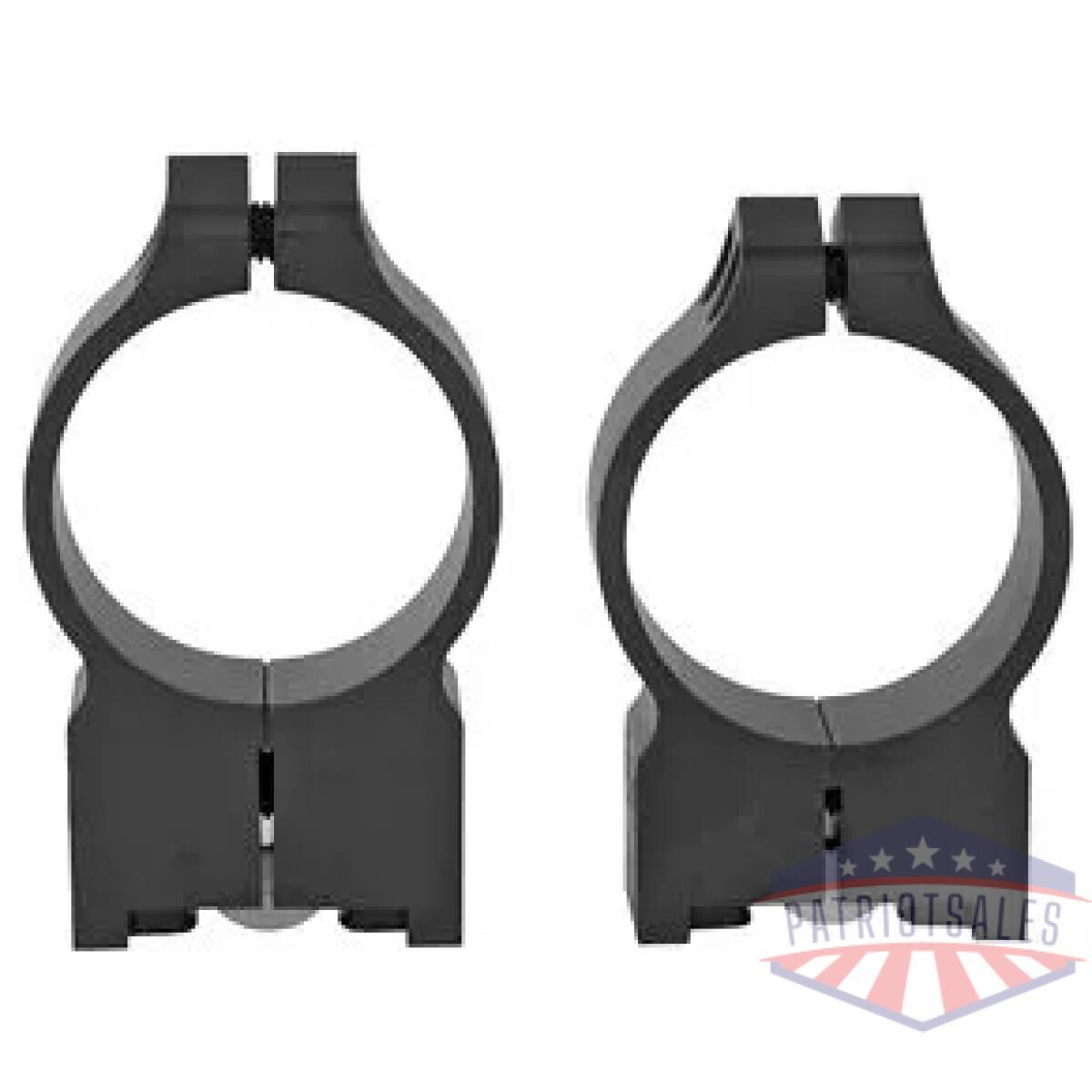 Warne ruger m77 30mm med matte rings - image 1