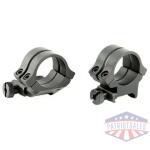 WEAVER QUAD LOCK RNGS 1" HI EXT MBLK