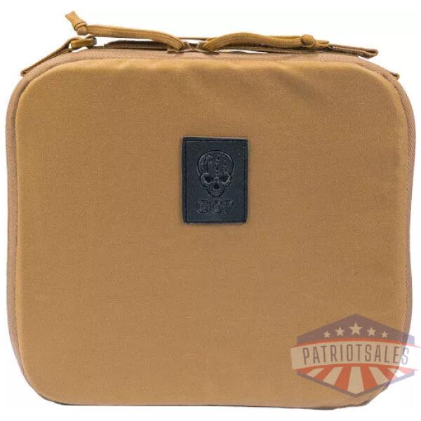 GREY GHOST GEAR PISTOL CASE - COYOTE BROWN