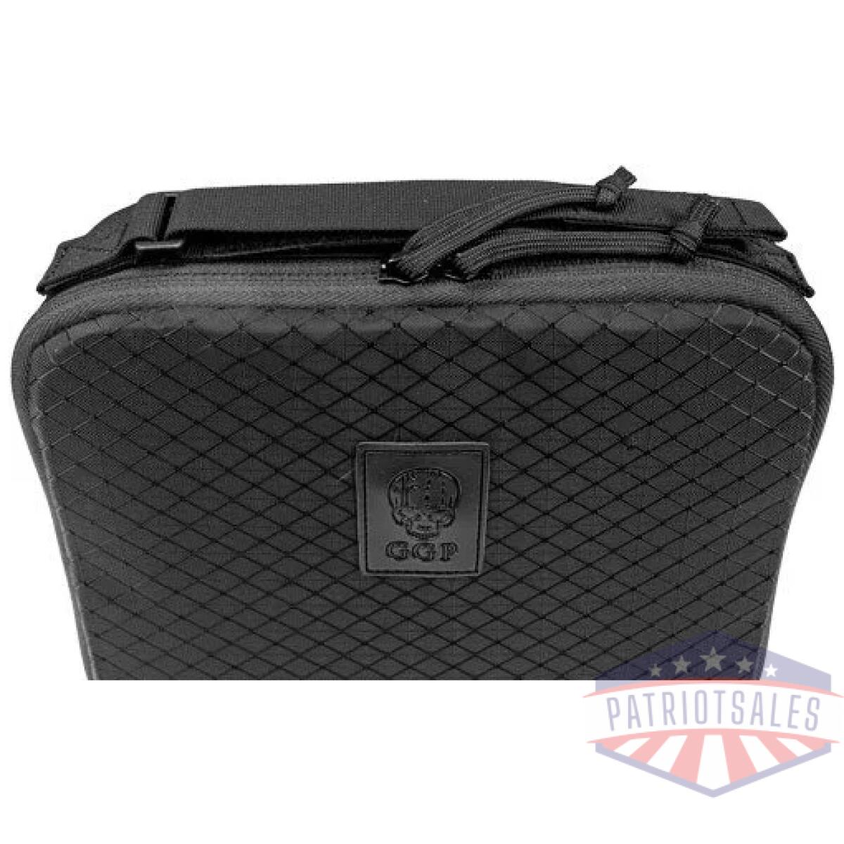 Grey ghost gear pistol case - black - image 3