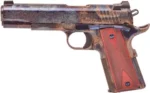 STAND MANU 1911 45 ACP CASE - COLORED #1 ENGRAVING - Image 2