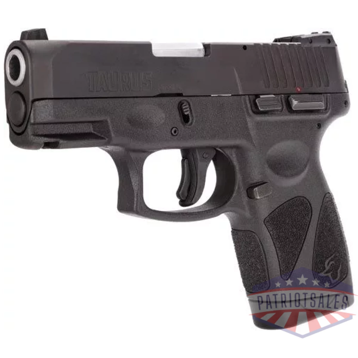 Taurus g2s slim 9mm 7-shot - 3-dot adj. Matte black polymer - image 3
