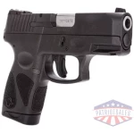 TAURUS G2S SLIM 9MM 7-SHOT - 3-DOT ADJ. MATTE BLACK POLYMER - Image 4