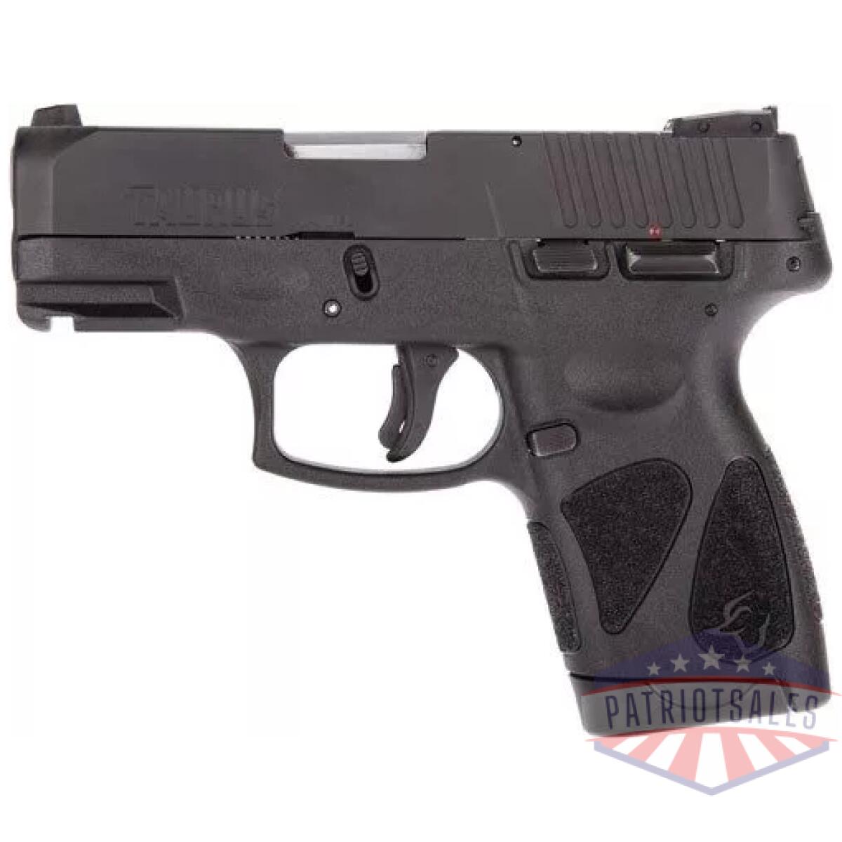 Taurus g2s slim 9mm 7-shot - 3-dot adj. Matte black polymer - image 2